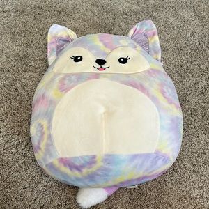 tie dye fox squishmallow.